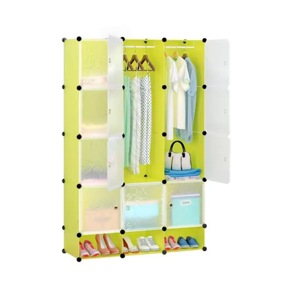 DIY 12 Cubes Plastic Wardrobe - Image 7