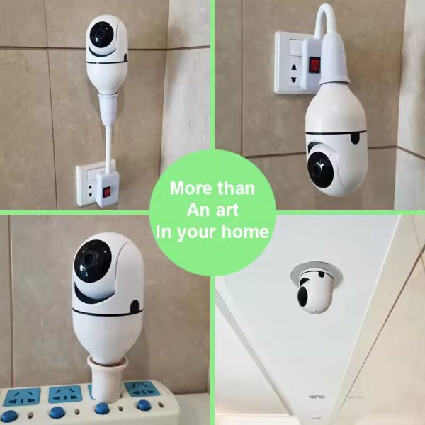 360 Wireless Surveillance  Bulb Camera - Image 3