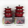 6 Pcs Granite Nonstick Cookware