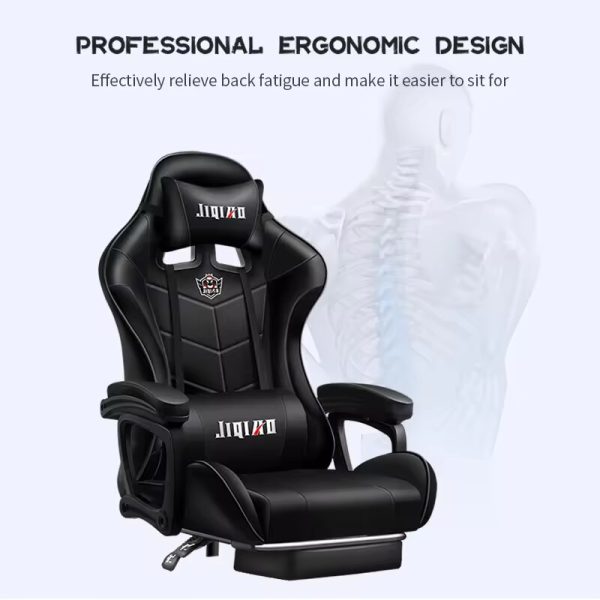 Luxury Gaming / Ergonomic Office Chair with Footrest - Image 8