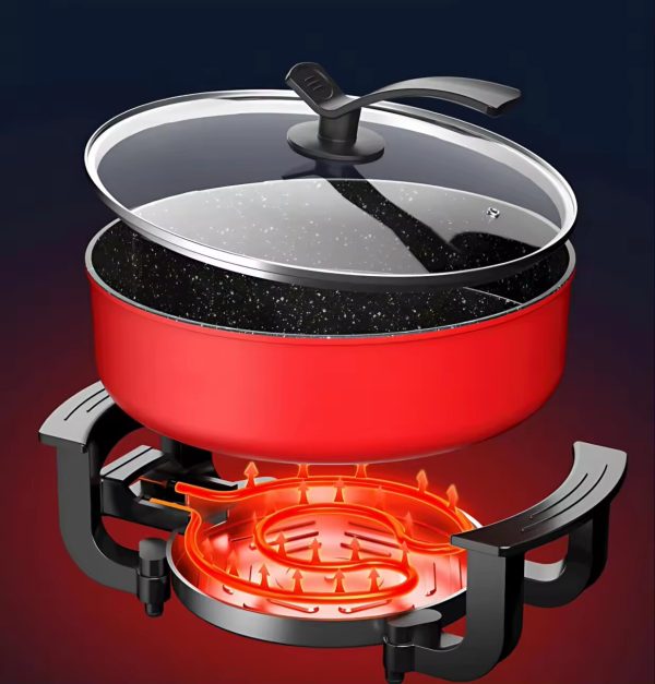 New Style Multi Function Adjustable Electric Hot Pot - Image 4