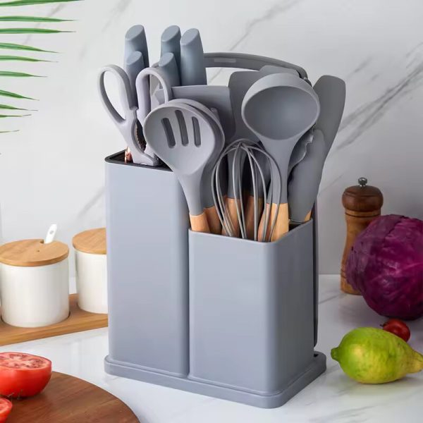 19 Pcs Set Silicone Kitchenware - Image 6