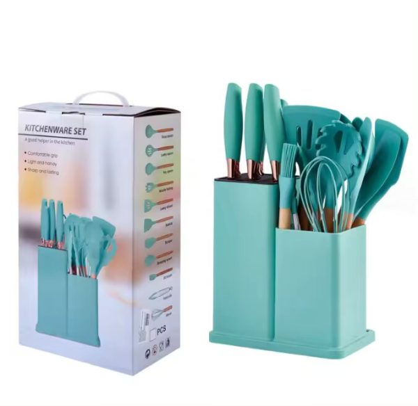 19 Pcs Set Silicone Kitchenware