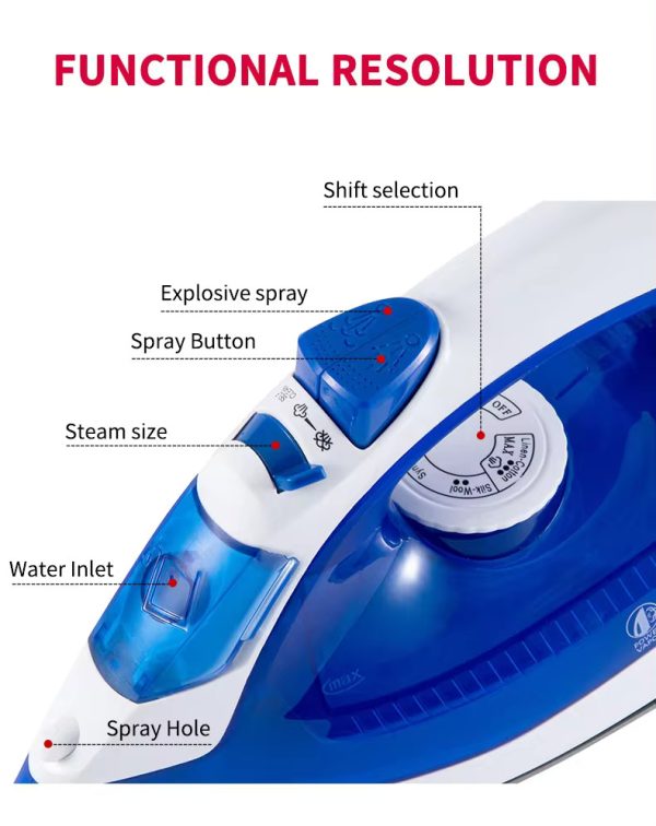 Sokany Steam Iron - Image 3