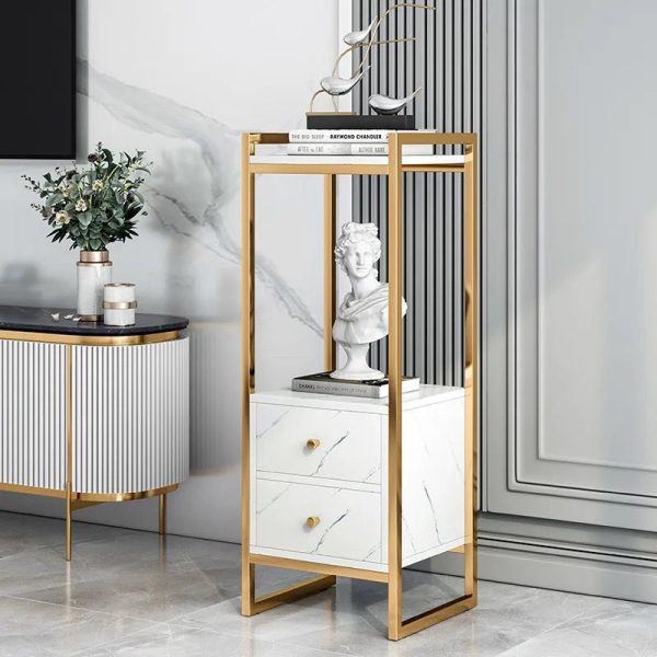 Double Drawer Decorative Stand