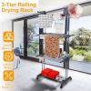 3 Tier Rolling Drying Rack