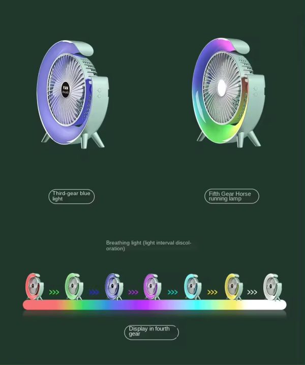 Foldable Desktop Fan - Image 6