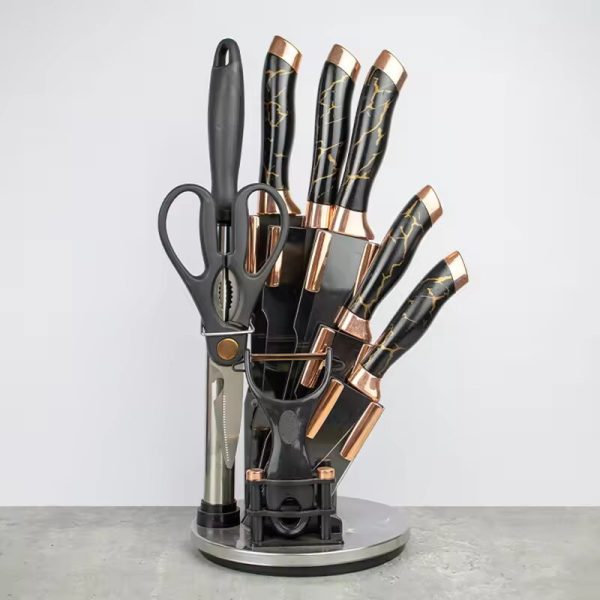 9 Pcs Kitchen Knife Set - Image 2