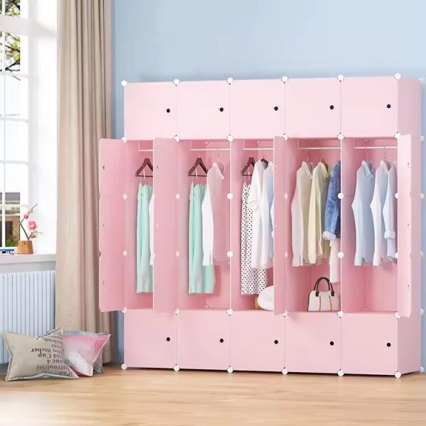 DIY 25 Cubes Plastic Wardrobe - Image 3