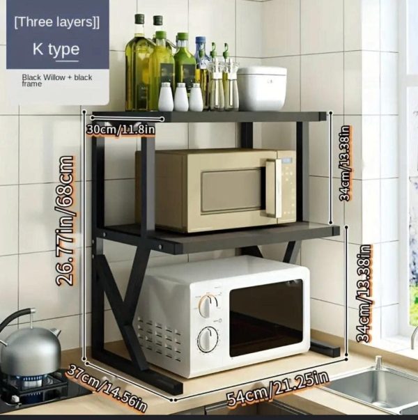 Multifunctional Kitchen / Microwave Stand