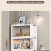 3 Tier Plastic Storage Cabinet - Image 6