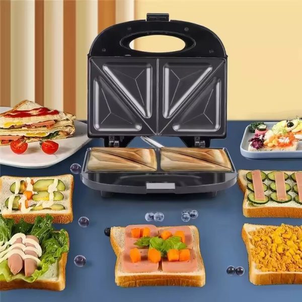 RAF 3-in-1 Electric Sandwich Maker - Panini Press, Grill, and Waffle Maker - Image 2