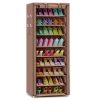 10 Tier DIY Foldable Canvas Shoe Rack - Image 3