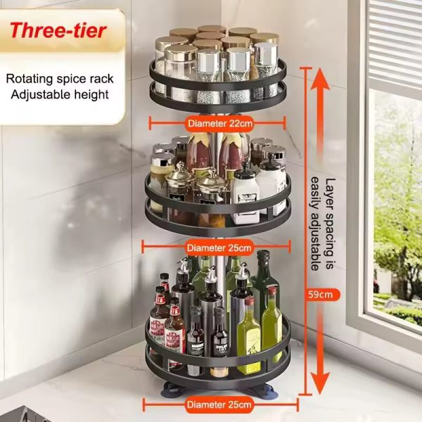 3 Tier Spices Rack - Image 2