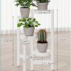 4 Tier Multifunctional White Flower Pot Stand - Image 3