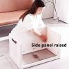 3 Tier Plastic Storage Cabinet - Image 4