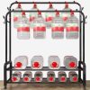 Double Pole Hanger (with Double Shoe Rack) - Image 5