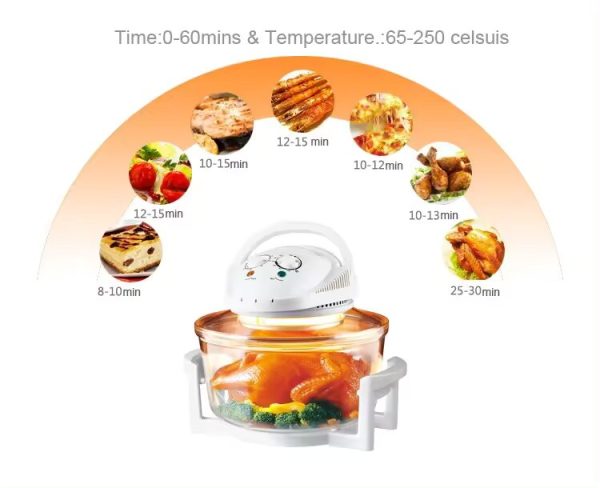 Multifunctional 12L Halogen Oven - Image 3