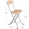 Steel/Wooden Foldable Chair with backrest - Image 4
