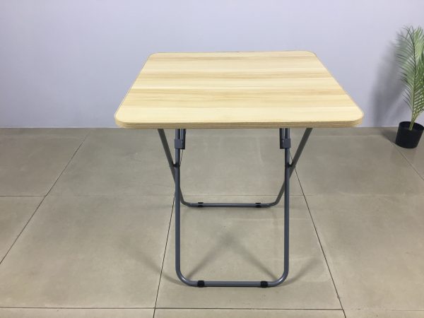 Steel/Wooden Foldable Table - - Image 6