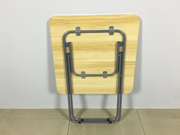 Steel/Wooden Foldable Table - - Image 8