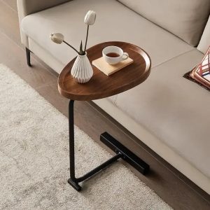 Modern Foldable Wooden Coffee Table – Stylish Living Room Side Table