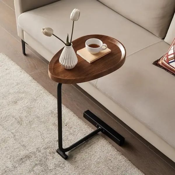 Modern Foldable Wooden Coffee Table – Stylish Living Room Side Table