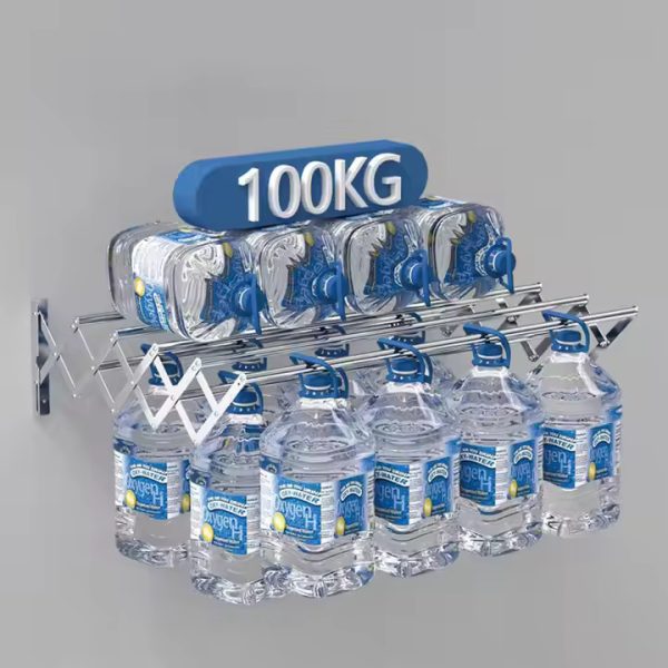 Extensible Wall Mounted Clothes Drying Rack - Image 4