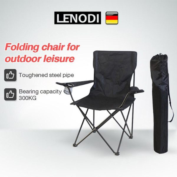 Portable Folding Outdoor Beach & Camping Chair – Lightweight and Durable